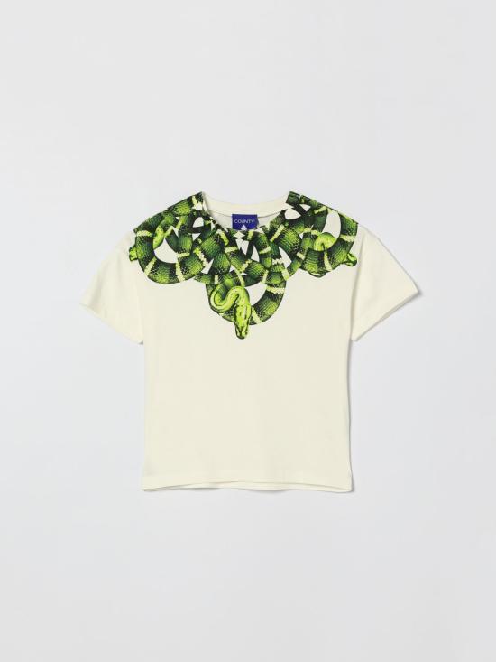 26SS [키즈] 컨트리 오브 밀란 티셔츠 S6CMJBTH009 412 White