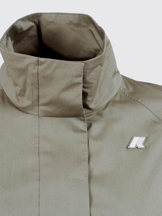 26SS 까웨 코트 K8143SW V15 Green - K-WAY