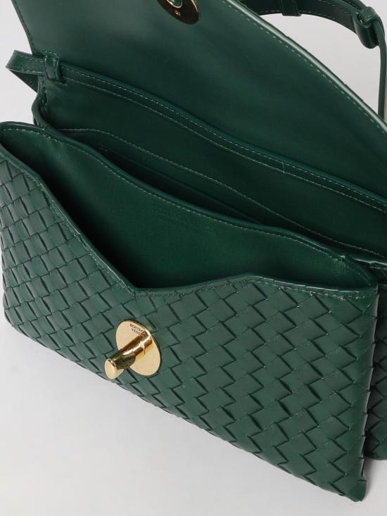26SS 보테가베네타 노트 락 크로스바디백 817191V08Z0 3050 Green - BOTTEGA VENETA