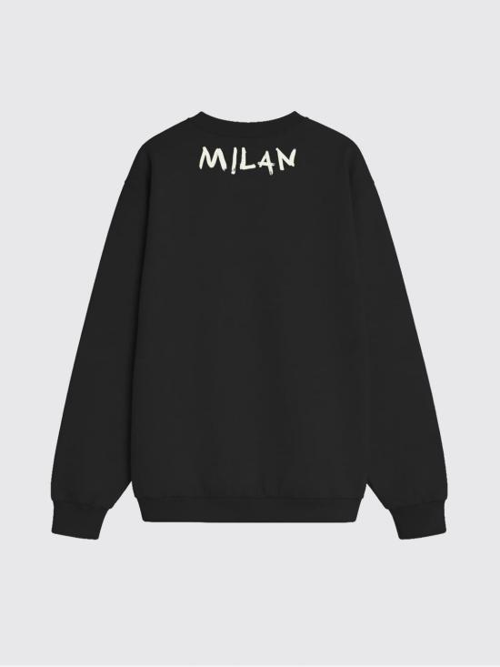 26SS 컨트리 오브 밀란 긴팔 티셔츠 S6CMMASW088 110 Black - COUNTY OF MILAN