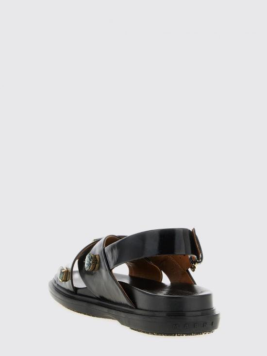 26SS 마르니 힐/펌프스 FBMS018501P7710 00N99 Black - MARNI