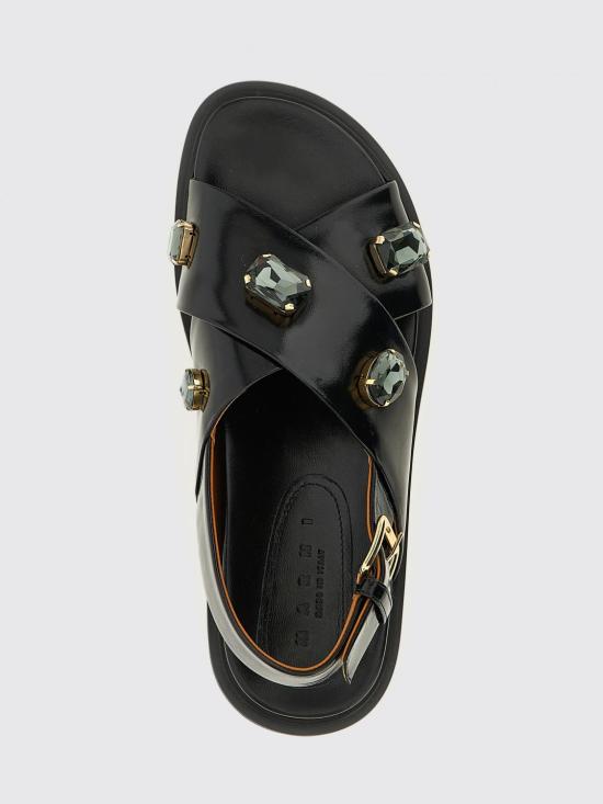 26SS 마르니 힐/펌프스 FBMS018501P7710 00N99 Black - MARNI