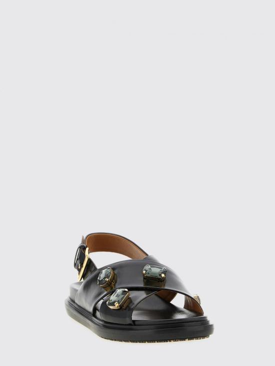 26SS 마르니 힐/펌프스 FBMS018501P7710 00N99 Black - MARNI