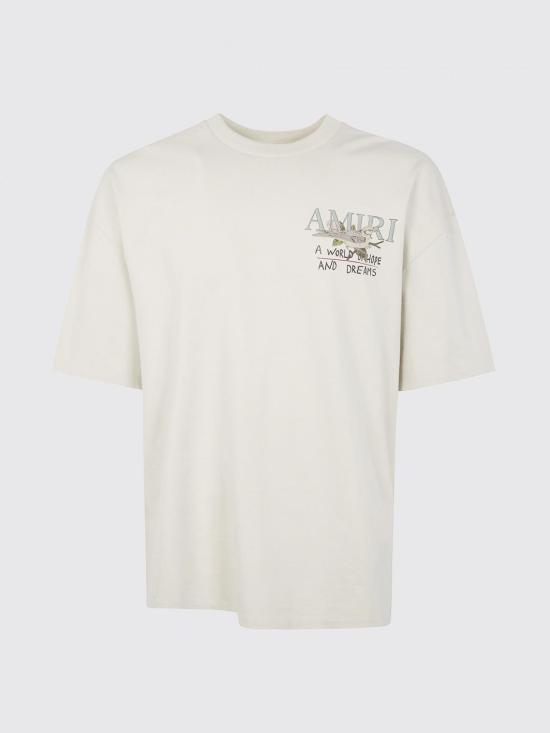 26SS 아미리 반팔 티셔츠 AMTOJR1095 ALABASTER Cream - AMIRI