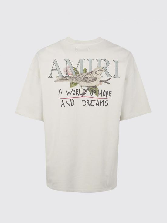 26SS 아미리 반팔 티셔츠 AMTOJR1095 ALABASTER Cream - AMIRI