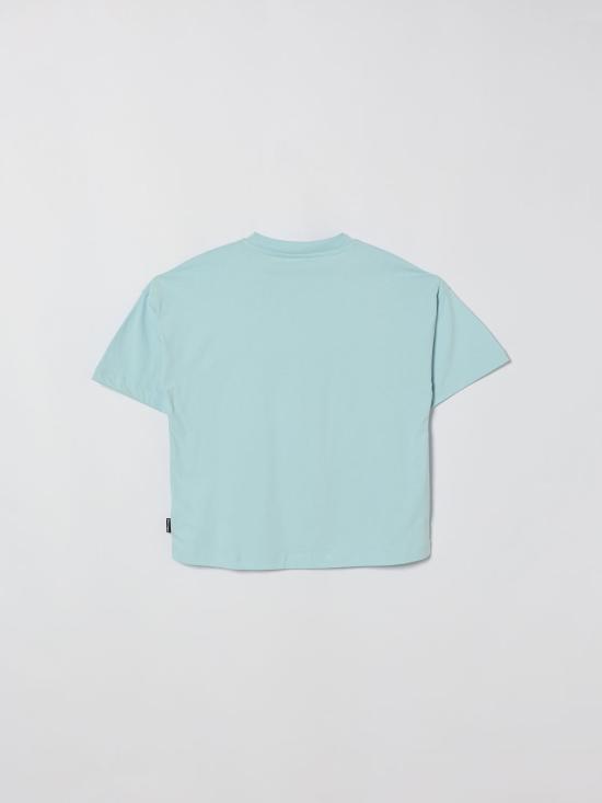 26SS [키즈] 팜앤젤스 티셔츠 PBAA002S26JER004 960 Blue - PALM ANGELS