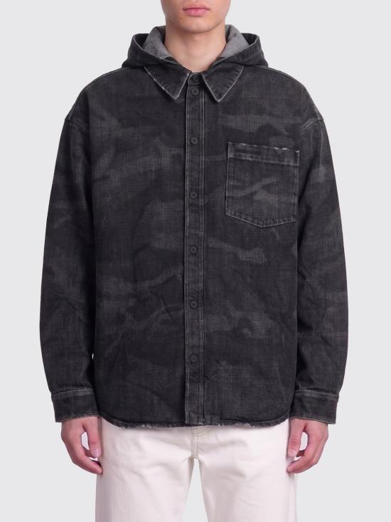 26SS 발렌시아가 자켓 857178TTWA6 4864 Black