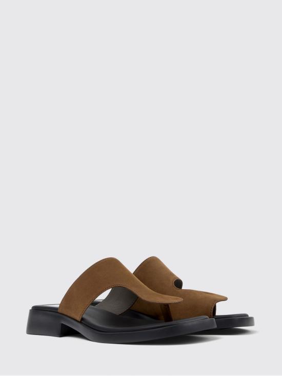 26SS 캠퍼 뮬/슬리퍼 K201745 003 DANA 0 Brown - CAMPER