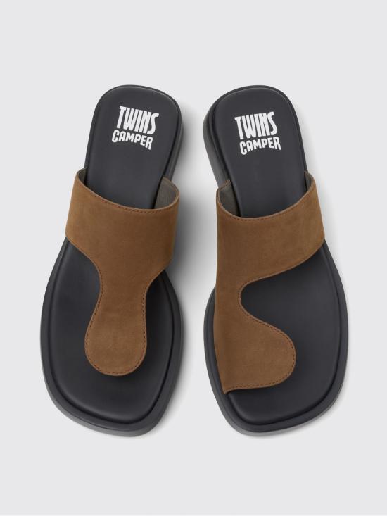 26SS 캠퍼 뮬/슬리퍼 K201745 003 DANA 0 Brown - CAMPER