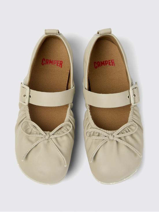 26SS 캠퍼 플랫 슈즈 K201927 004 WABI 0 Beige - CAMPER