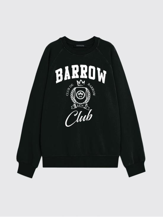 26SS 바로우 긴팔 티셔츠 S6BWUASW020 110 Black - BARROW
