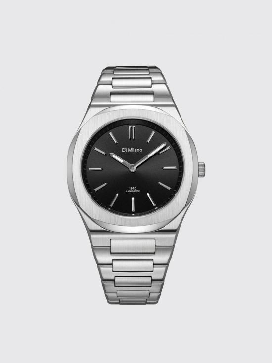 26SS D1밀라노 손목시계 D1UHBJ01 GROOVY Black