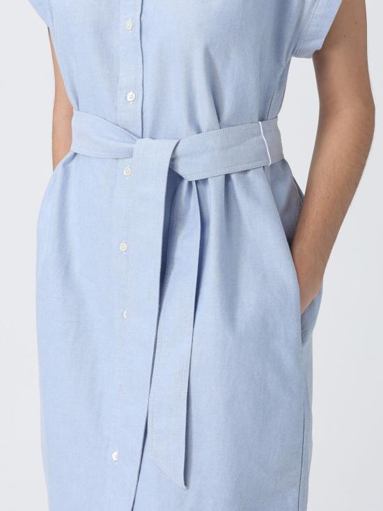 26SS 폴로 랄프로렌 미디 원피스 211A12907 001 Blue - POLO RALPH LAUREN