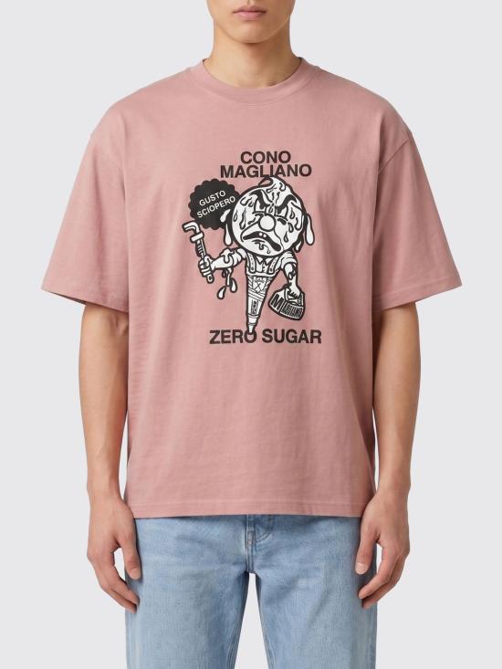 26SS 마리아노 반팔 티셔츠 MGSS26TT03012 6164 Baby Pink