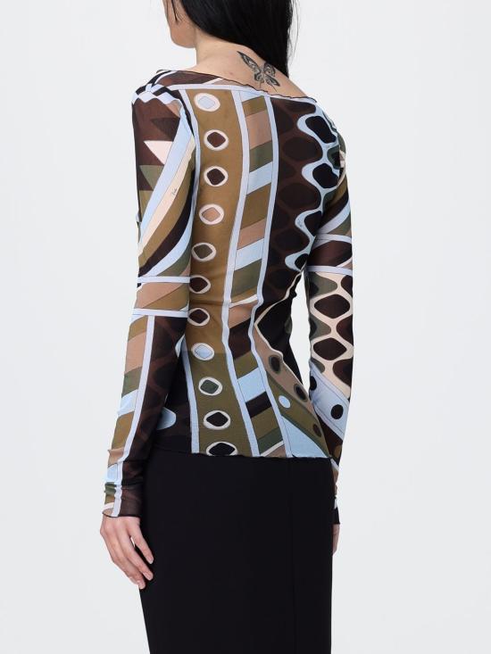 26SS 푸찌 탑 6HJM476H849 016 Green - PUCCI