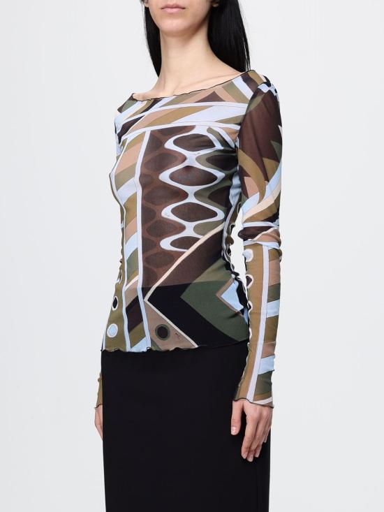 26SS 푸찌 탑 6HJM476H849 016 Green - PUCCI