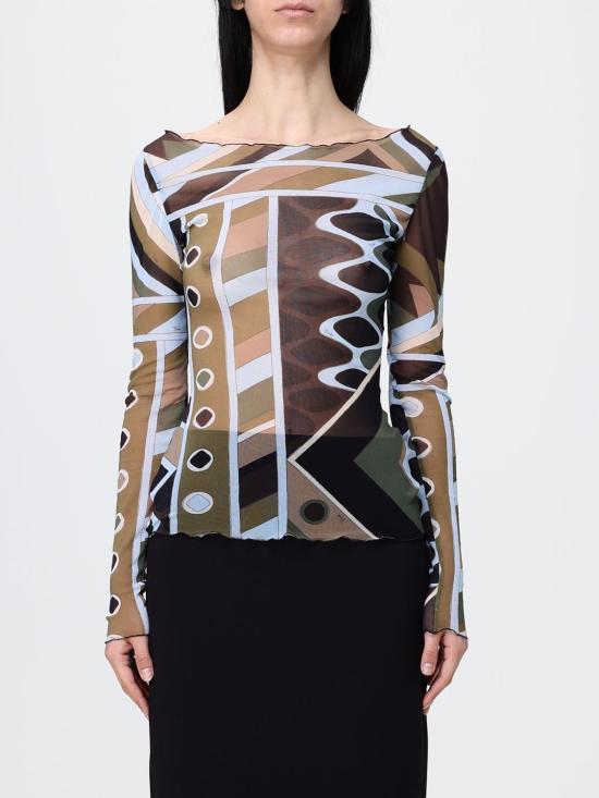 26SS 푸찌 탑 6HJM476H849 016 Green