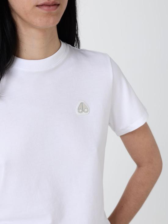 26SS 무스너클 반팔 티셔츠 M16LT744 891 White - MOOSE KNUCKLES