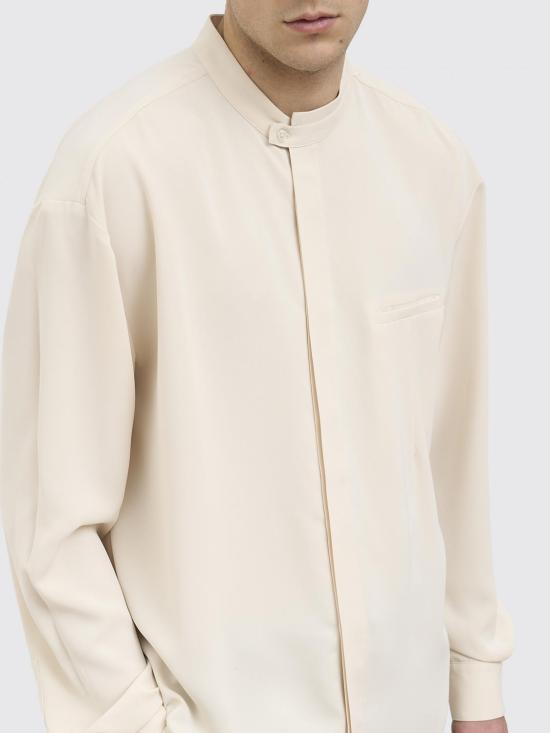 26SS 엔타이어 스튜디오 긴팔 셔츠 ESSS26SR01016 1019 White - ENTIRE STUDIOS