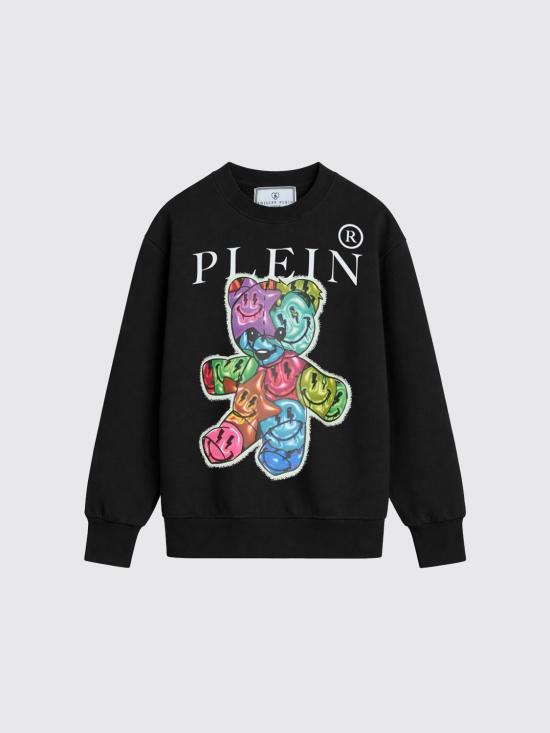 26SS [키즈] 필립 플레인 풀오버 S6PHJGSW156 110 Black