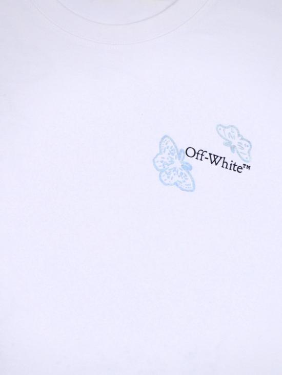 26SS [키즈] 오프화이트 티셔츠 OGAA001S26JER002 100 White - OFF WHITE