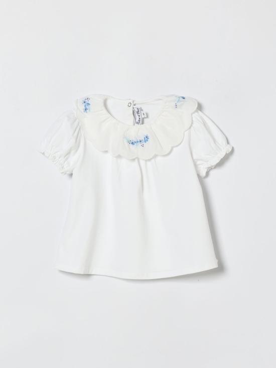 26SS [키즈] 타티네쇼콜라 티셔츠 CC10051 01 White