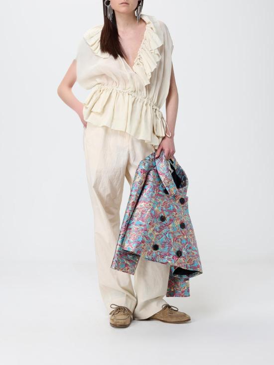 26SS 드리스 반 노튼 블라우스 0107103112 006 Ivory - DRIES VAN NOTEN