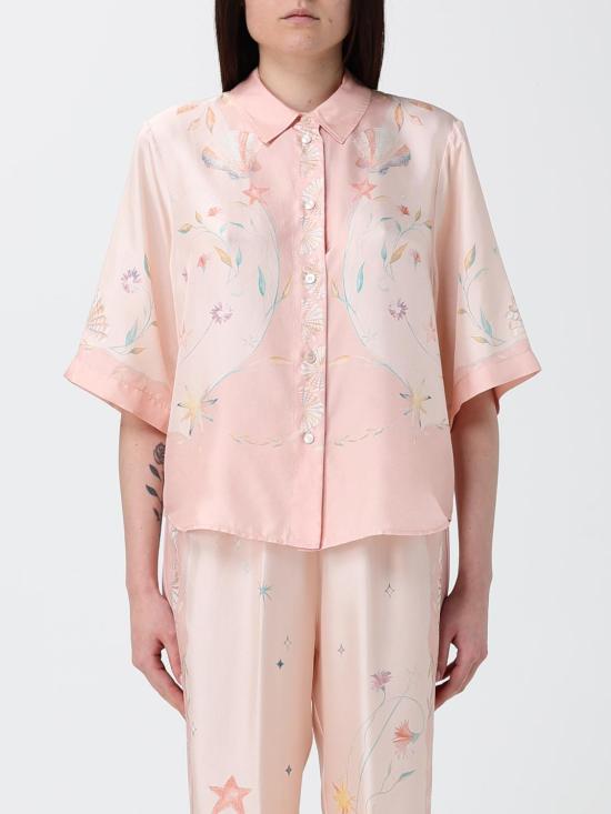 26SS 포르테포르테 블라우스 14919MYSHIRT 2022 Pink