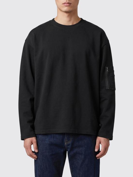 26SS MM6 메종마르지엘라 긴팔 티셔츠 SH0NH0022M20050 900 Black