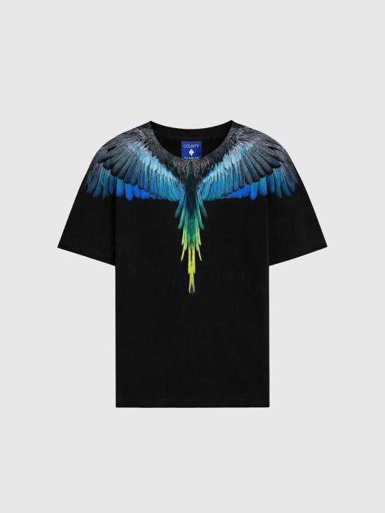 26SS [키즈] 컨트리 오브 밀란 티셔츠 S6CMJBTH017 110 Black