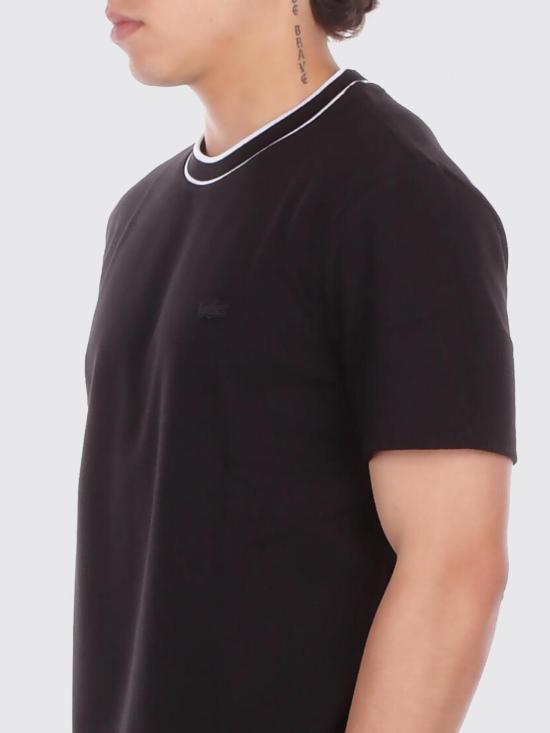 26SS 라코스테 반팔 티셔츠 TH8174 031 Black - LACOSTE