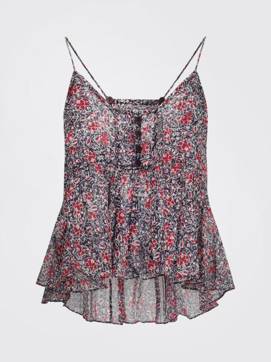 26SS 이자벨마랑에뚜왈 민소매 티셔츠 26PHT0832FAD1J14E 86CY Red - ISABEL MARANT ETOILE