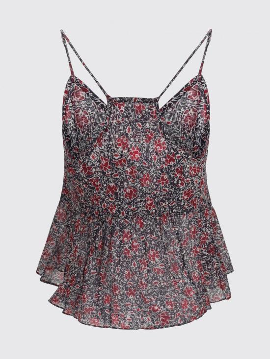 26SS 이자벨마랑에뚜왈 민소매 티셔츠 26PHT0832FAD1J14E 86CY Red - ISABEL MARANT ETOILE