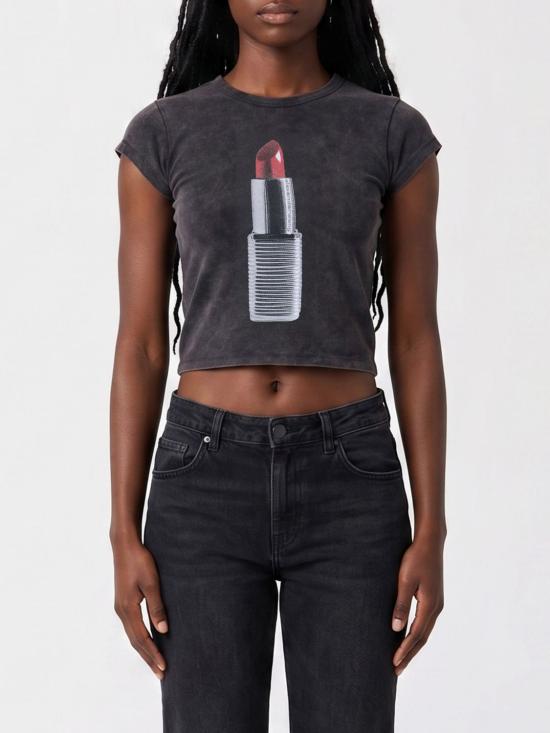 26SS 알렉산더 왕 반팔 티셔츠 1CC2261295 011 Grey