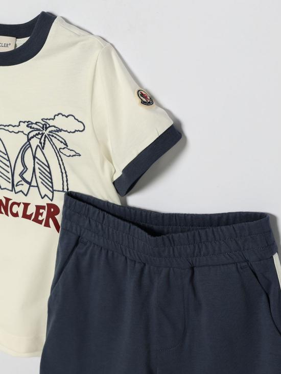 26SS [키즈] 몽클레어 트레이닝 웨어 8M0001589AFV F70 Gnawed Blue - MONCLER