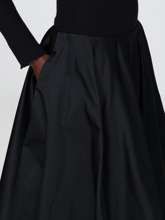 26SS 발렌시아가 롱 스커트 872332TJO61 1000 Black - BALENCIAGA