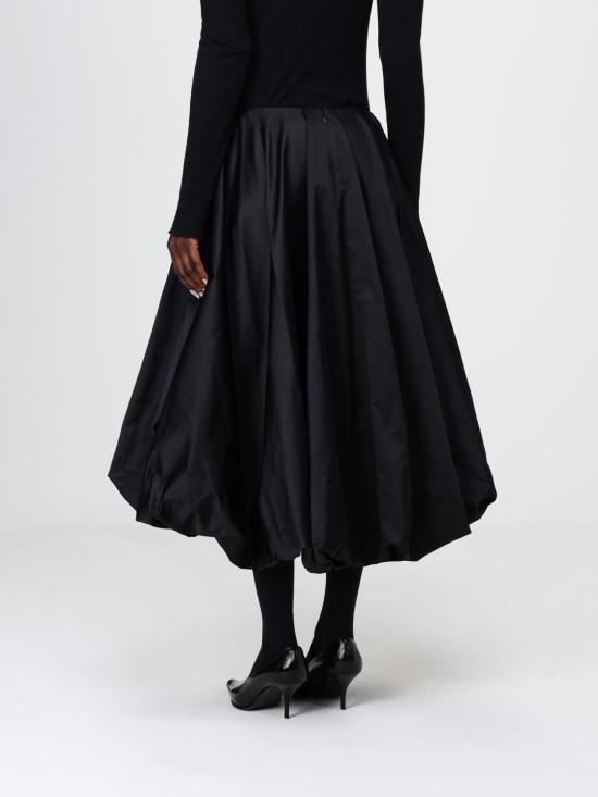 26SS 발렌시아가 롱 스커트 872332TJO61 1000 Black - BALENCIAGA