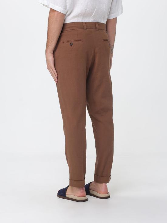 26SS 파올로페코라 스트레이트 팬츠 B1263632 1181 Brown - PAOLO PECORA