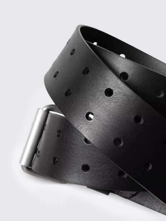 26SS 칼하트 WIP 가죽 벨트 I036105 0M4XX Black - CARHARTT WIP