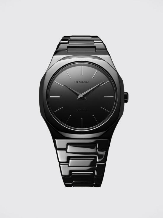 26SS D1밀라노 손목시계 D1UTBU09 BLACK MIRROR Black