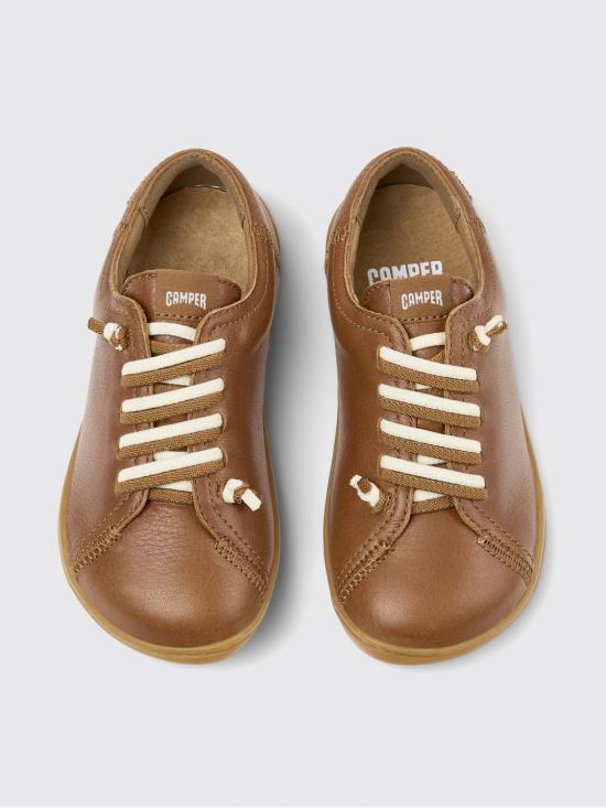 26SS [키즈] 캠퍼 스니커즈 80003 160 PEU 0 Brown - CAMPER