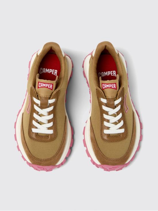 26SS [키즈] 캠퍼 스니커즈 K800548 027 DRIFT TRAIL 0 Brown - CAMPER