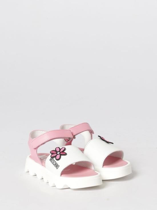 26SS [키즈] 모스키노 스니커즈 83011 1 Pink - MOSCHINO