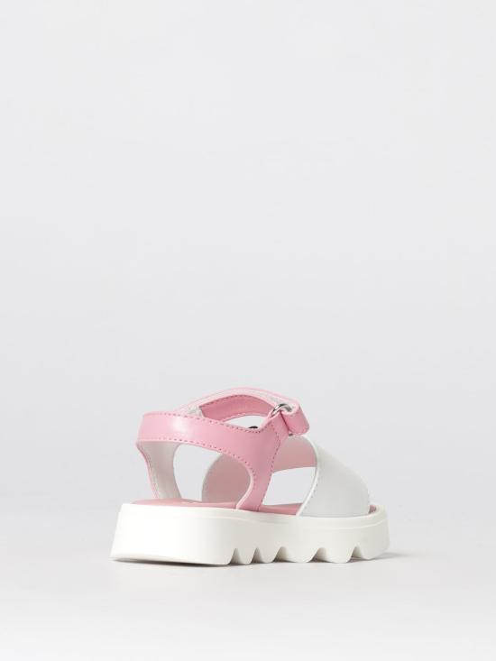 26SS [키즈] 모스키노 스니커즈 83011 1 Pink - MOSCHINO