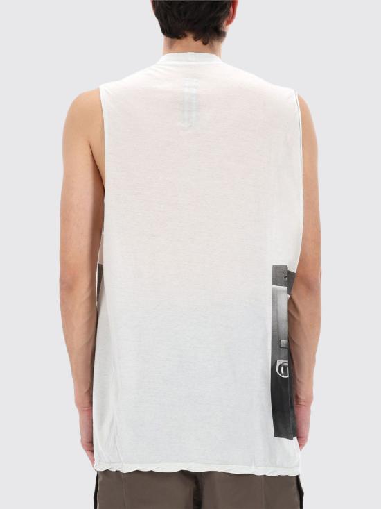 26SS 릭 오웬스 민소매 티셔츠 RR01F2108BHEP451 09 White - RICK OWENS