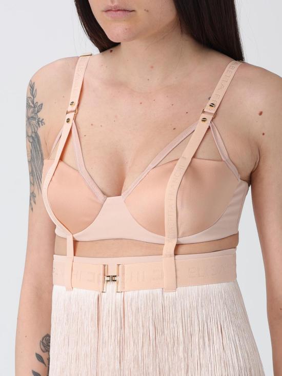 26SS 엘리자베타프랜치 미디 원피스 AB96662E2 EA1 Blush Pink - ELISABETTA FRANCHI