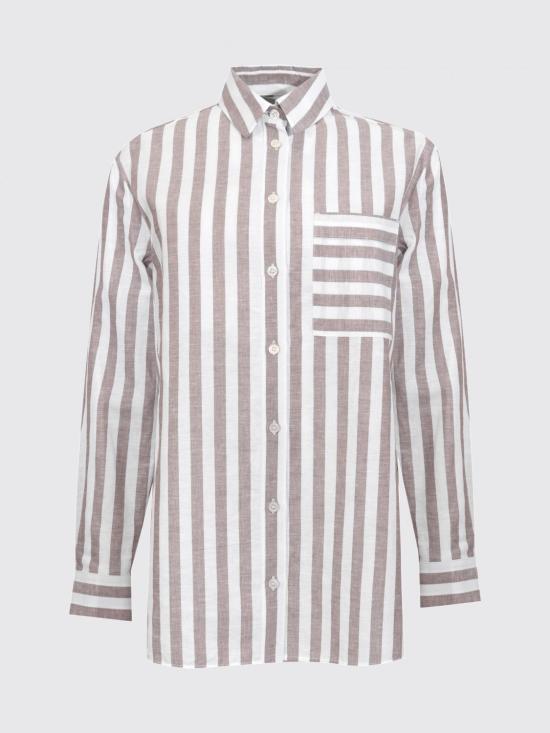 26SS 막스마라 셔츠 2616111018600 001 Brown - MAX MARA