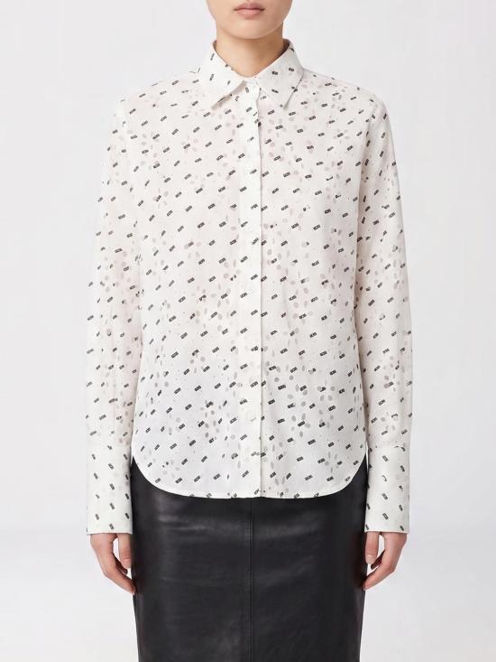 26SS 지씨디에스 셔츠 C1WBQH175T083 100B White