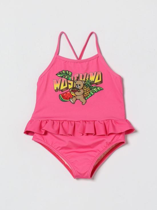 26SS [키즈] 모스키노 스윔팬츠 MDL00ULKA11 50533 Pink