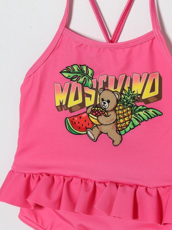 26SS [키즈] 모스키노 스윔팬츠 MDL00ULKA11 50533 Pink - MOSCHINO